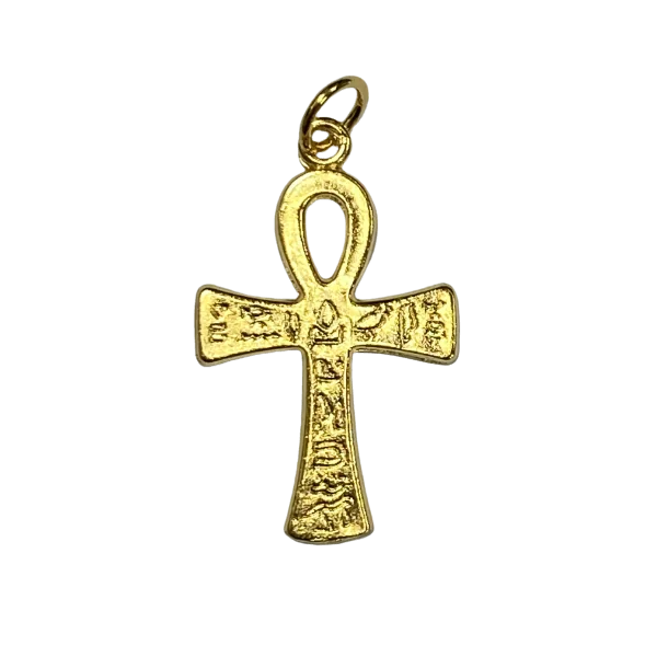 croix Ankh dorée 1 | Dans les Yeux de Gaïa