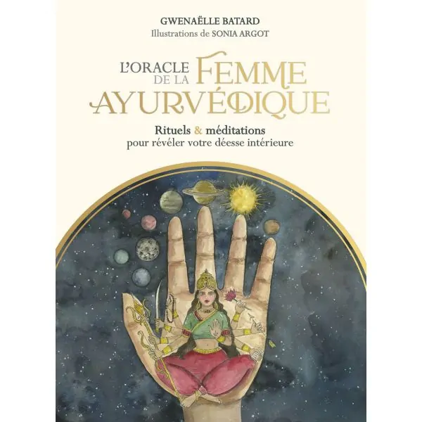 Couverture l'Oracle de la Femme Ayurvédique | Dans les Yeux de Gaïa