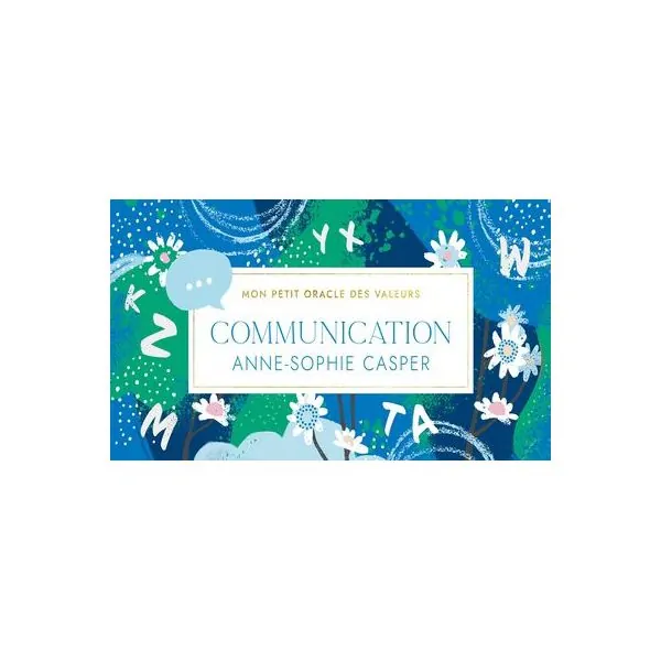 Mon petit oracle des valeurs Communication - couverture |Dans les Yeux de Gaïa