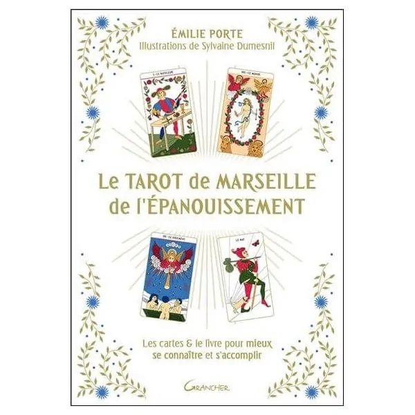 Le Tarot de Marseille de L'épanouissement - Coffret | Dans les Yeux de Gaïa