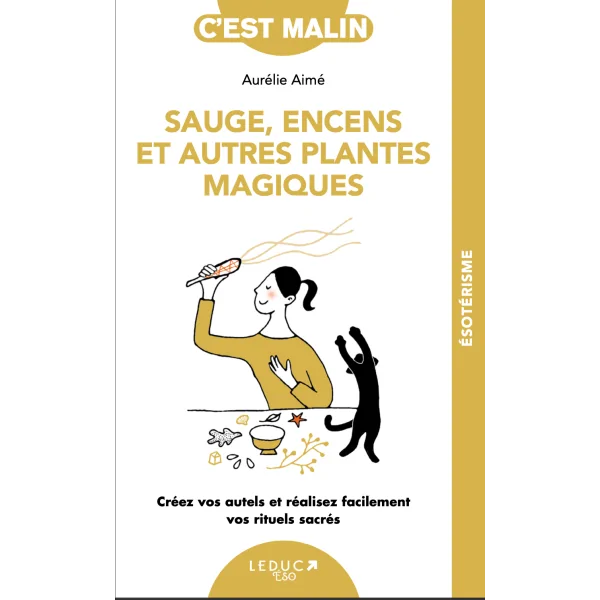 Sauge, Encens et autres plantes magiques - Première de couverture | Dans les Yeux de Gaïa