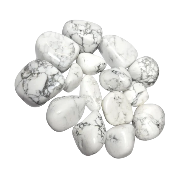 Pierre roulée en Howlite | Dans les Yeux de Gaia 1