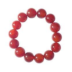 Bracelet en Cornaline 14mm | Dans les Yeux de Gaïa 1