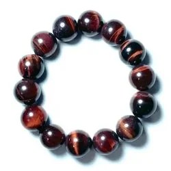 Bracelet en Oeil de taureau 14mm | Dans les Yeux de Gaïa
