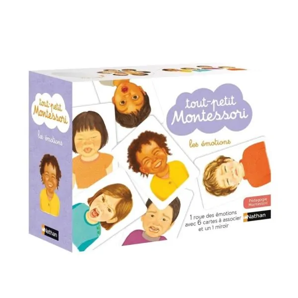 Tout-petit Montessori - Les émotions coffret | Dans les yeux de Gaïa