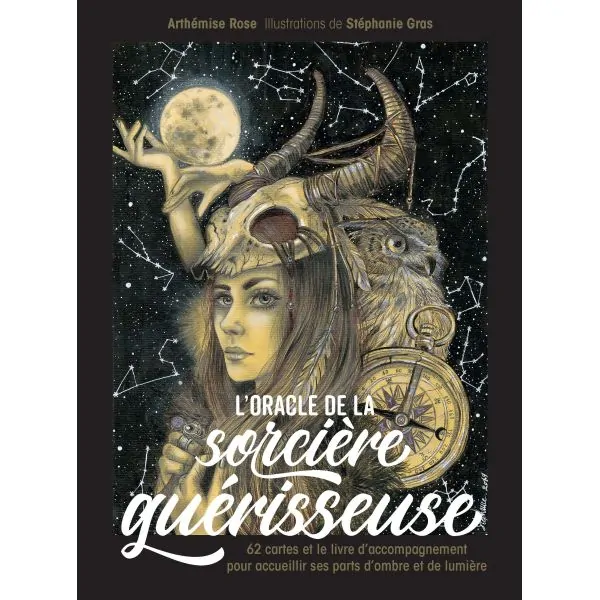 L'oracle de la sorcière guérisseuse couverture | Dans les yeux de Gaïa