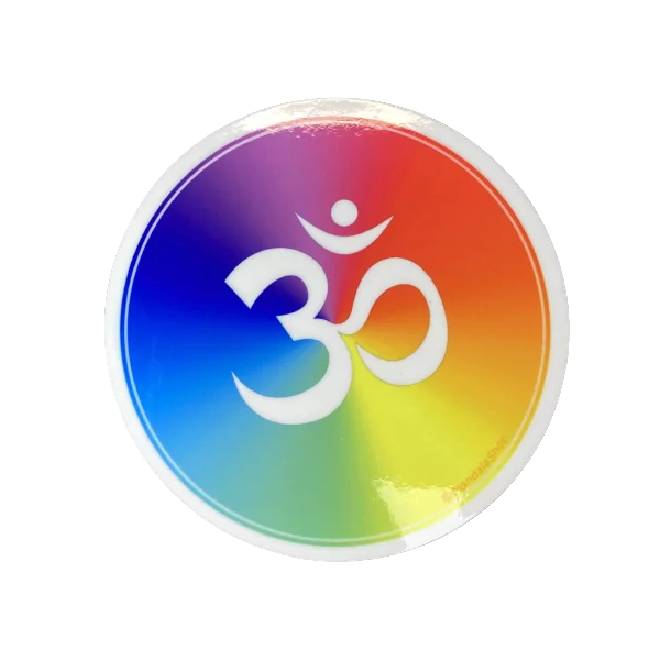 Disque Harmonisant Om multicolore | Dans les Yeux de Gaïa
