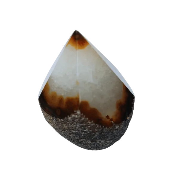 Pointe d'Agate polie |Dans les Yeux de Gaïa 1