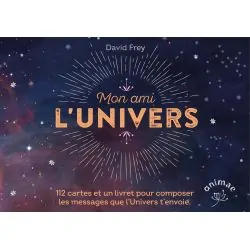 Mon ami l'Univers - Couverture| Les Petites Boites de Cartomancie | Dans les yeux de Gaïa