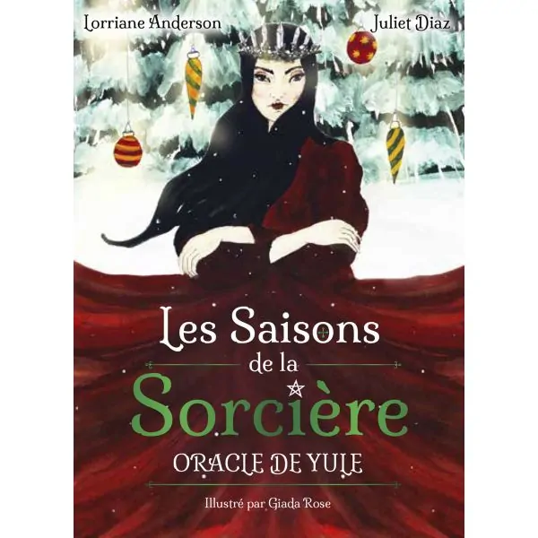Les Saisons de la Sorcière - Oracle de Yule - Juliet Diaz - Lorriane Anderson - Couverture | Dans les Yeux de Gaïa