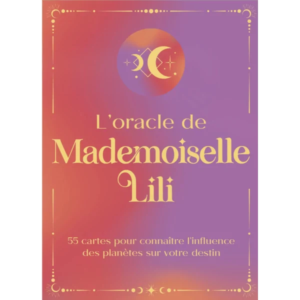 L'oracle de Mademoiselle Lili face | Dans les yeux de Gaïa