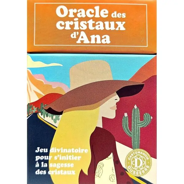 Oracle des cristaux d'Ana - Couverture | Tarots Divinatoires | Dans les yeux de Gaïa