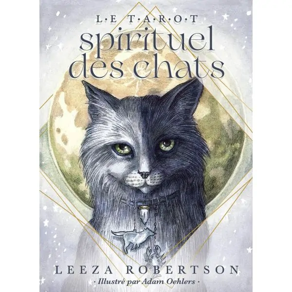 Le tarot spirituel des chats l Couverture l Dans les yeux de Gaïa l