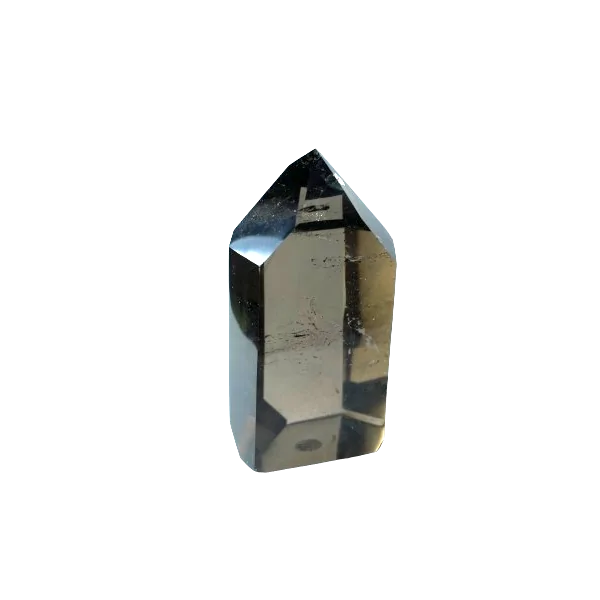Pointe de quartz fumé PQF8 1| Dans les Yeux de Gaïa