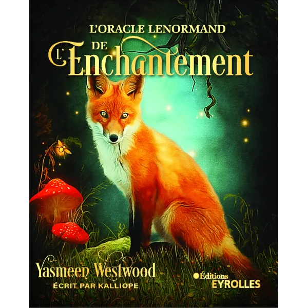 L'Oracle Lenormand de l'enchantement - Couverture | Dans les yeux de Gaïa