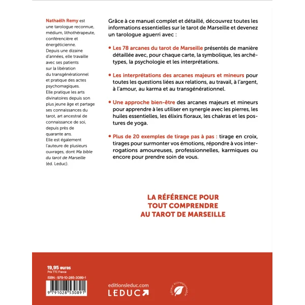 Ma petite bible du tarot de Marseille dos | Dans les yeux de Gaïa