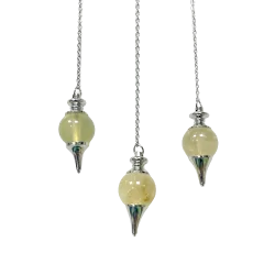 Pendule boule en Citrine