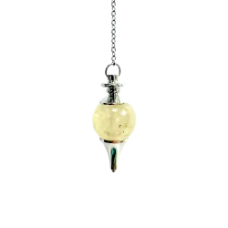 Pendule boule en Citrine 1 | Dans les Yeux de Gaïa