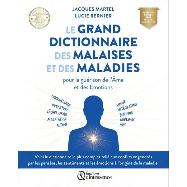 Le grand dictionnaire des malaises et des maladies édition augmentée face | Dans les yeux de Gaïa