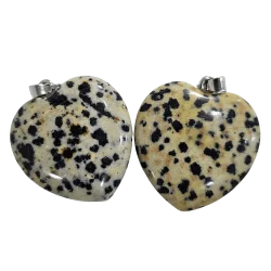 Pendentif coeur en Jaspe...
