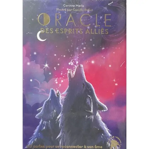 Oracle des esprits alliés - couverture | Dans les Yeux de Gaïa