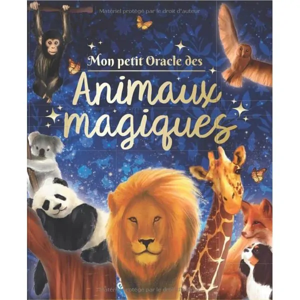 Mon petit oracle des animaux magiques - enfants| Les Yeux de Gaïa