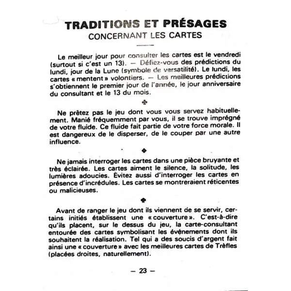 Cartes - La voyante | Traditions | Dans les Yeux de Gaïa