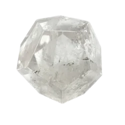 Dodécaèdre en Cristal de roche | Dans les Yeux de Gaïa