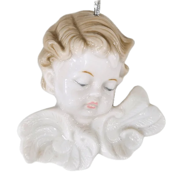 Ange en Porcelaine - ange gardien| Dans les yeux de Gaïa
