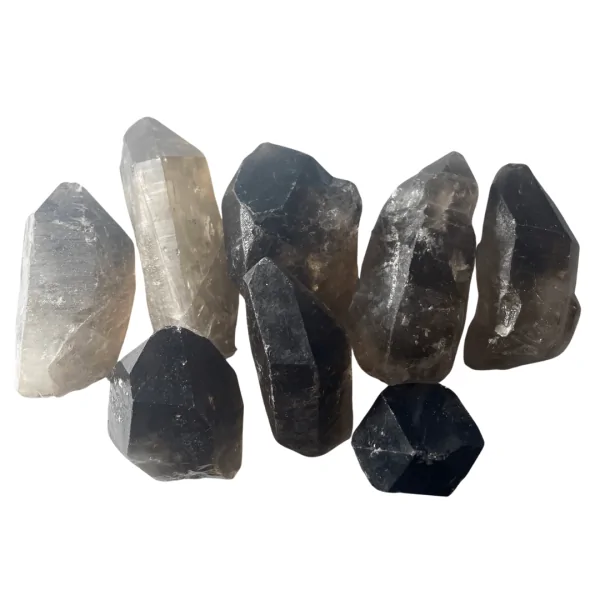 pointe de quartz fumé - stabilité| Dans les Yeux de Gaïa