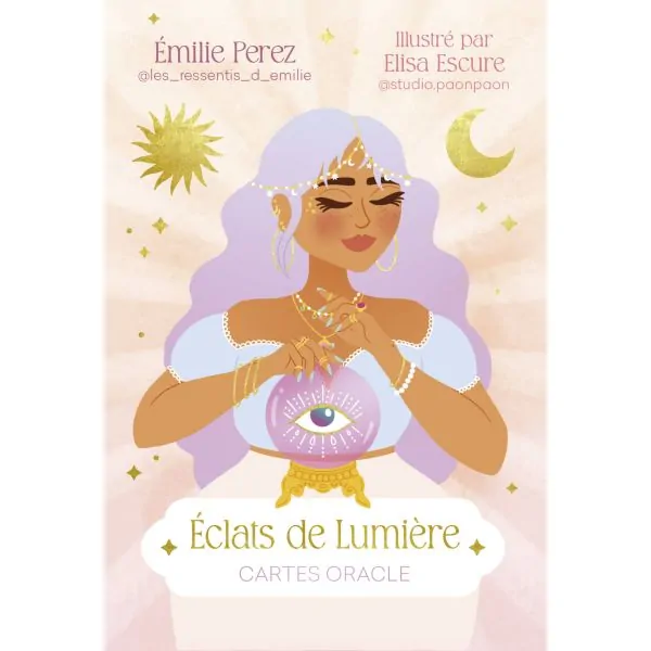 Éclats de Lumière - Cartes oracle | Dans les yeux de Gaïa