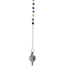 Pendule Boule Cristal de Roche et Sept chakras - Voyance - ésotérisme|Dans les Yeux de Gaïa