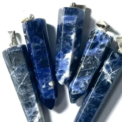 Pendentif en Sodalite en...