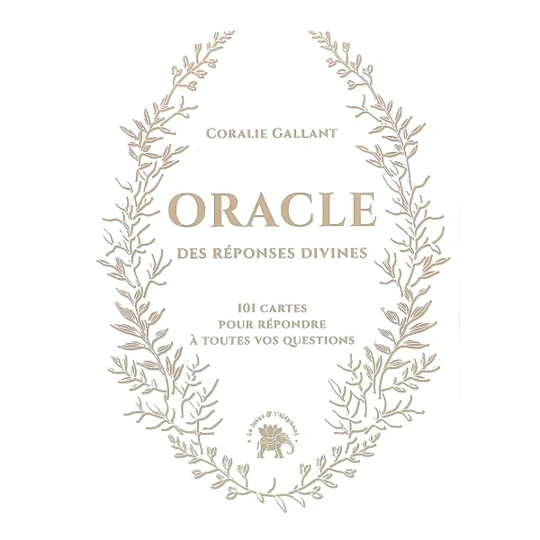 Oracle des réponses divines - couverture | Dans les Yeux de Gaïa
