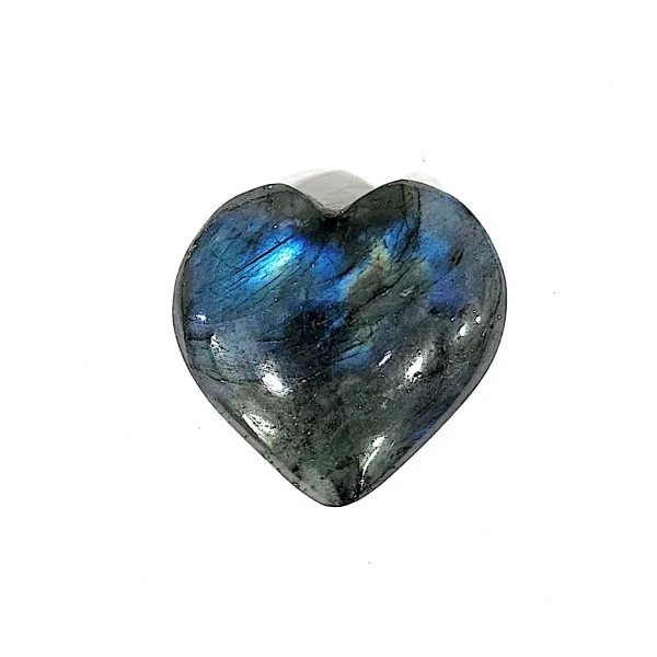 Petit Coeur en Labradorite - chakra | Dans les yeux de Gaïa