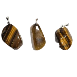 Pendentif en Oeil de Tigre