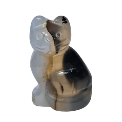 Chat en Agate - Apaisement |Dans les Yeux de Gaïa