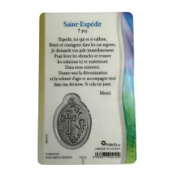 Carte message Saint Expédit