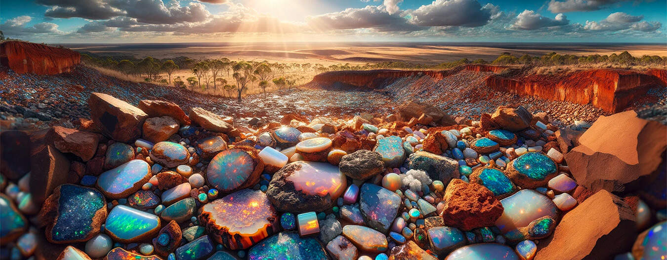 L’Opaline : Entre Mythe et Réalité, Un Voyage au Cœur de la Gemmologie