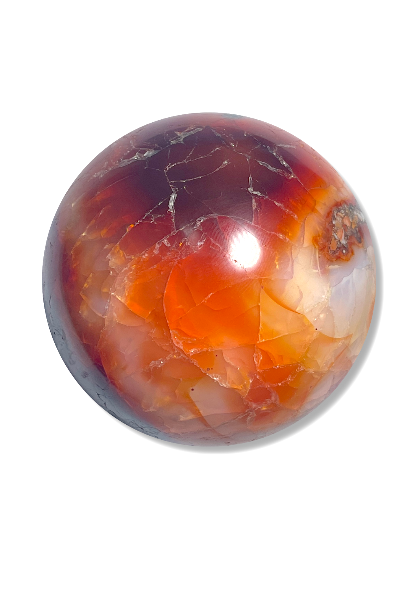 sphere-cornaline-lithotherapie-carnelian-agate