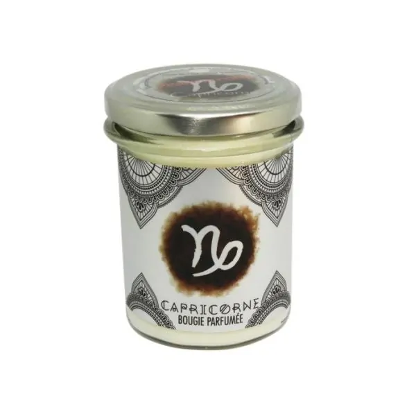 Bougie zodiaque capricorne 